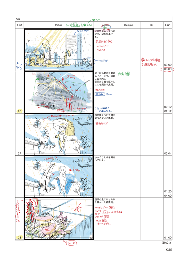 天気の子 新海誠絵コンテ集 6-