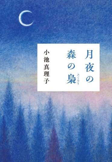 小池真理子『月夜の森の梟』(朝日新聞出版刊)カバー画像
