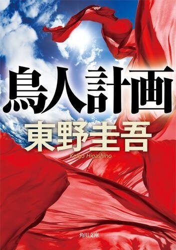 東野圭吾『鳥人計画』(角川文庫刊) カバー画像