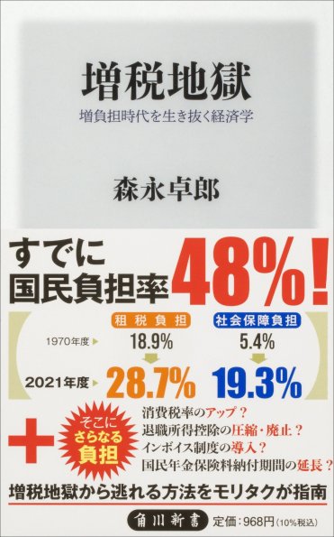 『増税地獄 増負担時代を生き抜く経済学』
